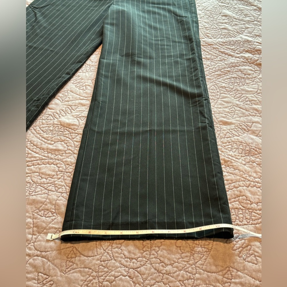 Have Black Pinstripe Wide Leg Pants - Picture 4 of 13